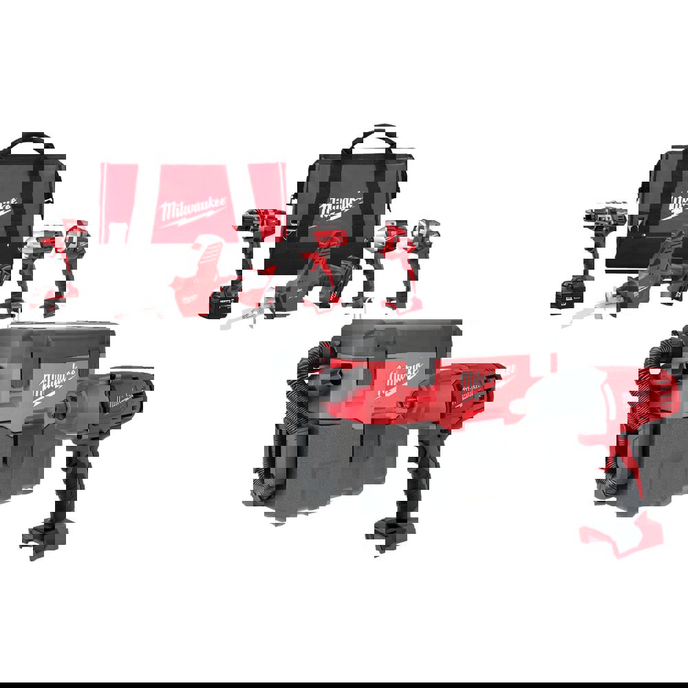 Cordless Tool Combination Kit: 18V